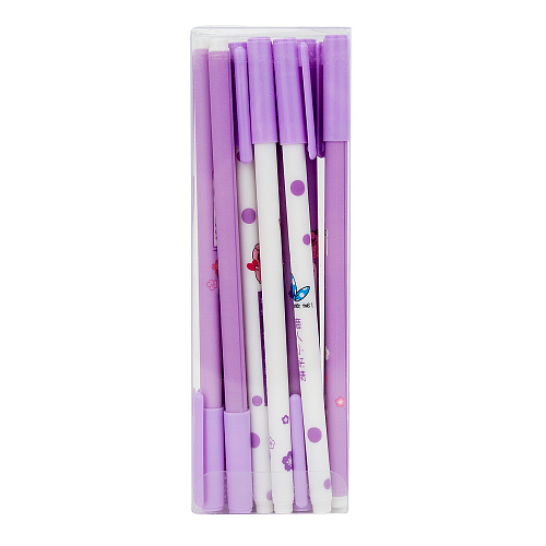 Набор ручек 12 штук "Лаванда"