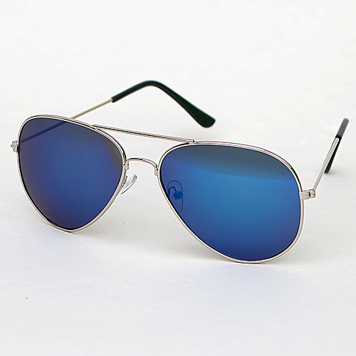 Очки "Aviator Mirror" (синие)