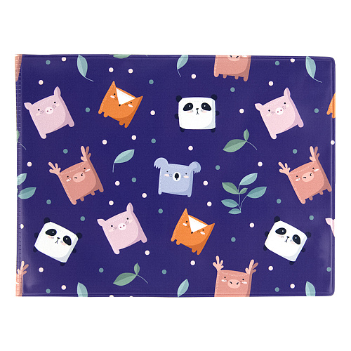 Обложка на зачетную книжку "Зверики"