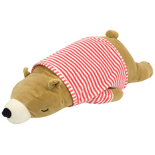 Игрушка-подушка "Мишка" (в красном свитере)