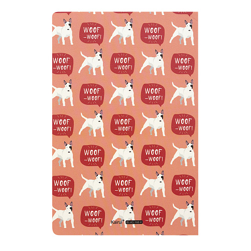 Тетрадь "Собачки" (красная)