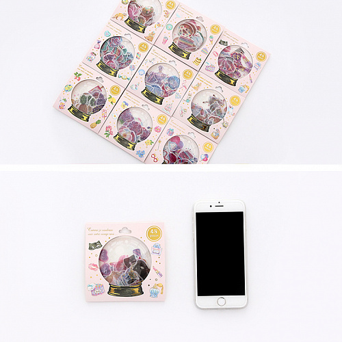 Набор наклеек "Magic ball Tropic"