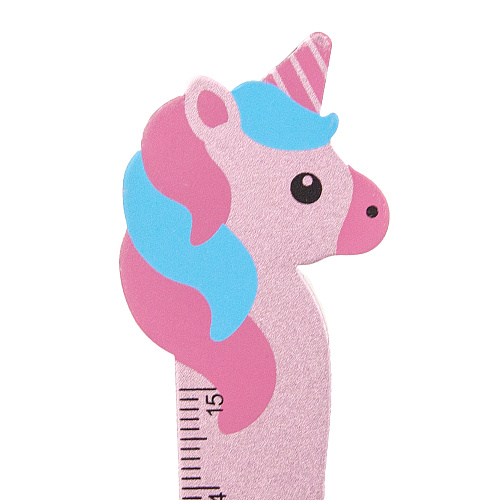 Линейка "Unicorn" (розовая)