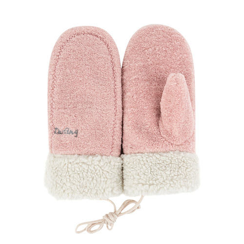 Варежки утепленные "Darling", розовые