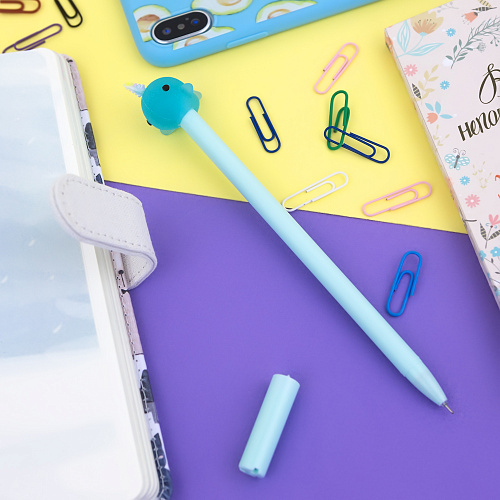 Ручка "Narwal" (голубая)