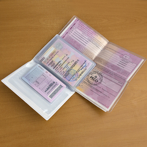 Обложка на автодокументы "Funny drive"