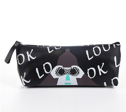Пенал "Look" черный