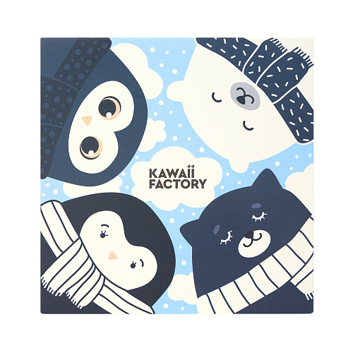 Коробка подарочная "Уютная зима"