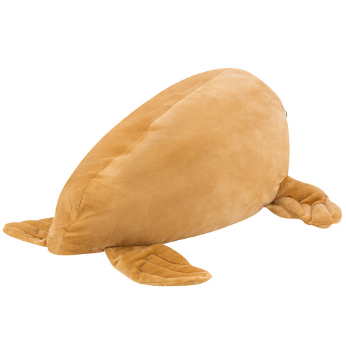 Игрушка-подушка "Морж" (коричневый) 55см