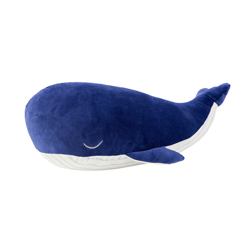 Игрушка-подушка "Кит Денди" (синий), 45см.