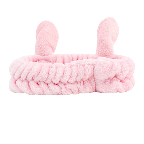 Повязка на голову "Ушки зайки" (розовый)