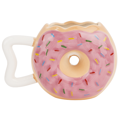Кружка "Пончик" (розовый)