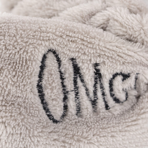 Повязка на голову "OMG!", беж