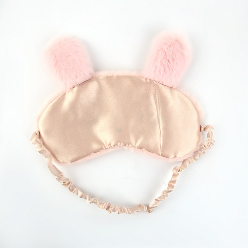 Маска для сна "Розовый зайка"