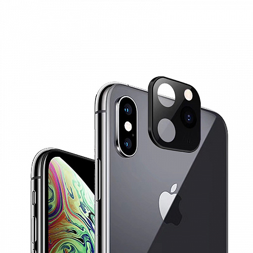 Наклейка-муляж на камеру iPhone (черная)