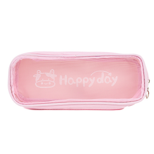 Пенал "Happy day" розовый