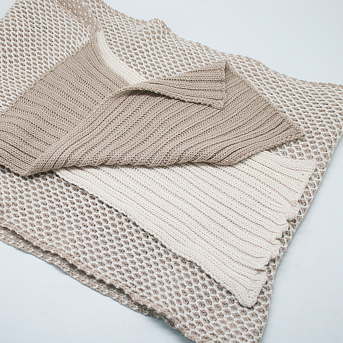 Шарф "Пастель" (белый)