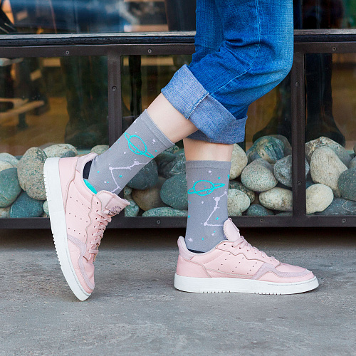 Набор носков в коробке "Космос"