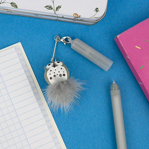 Ручка "Crazy owl" (серая)