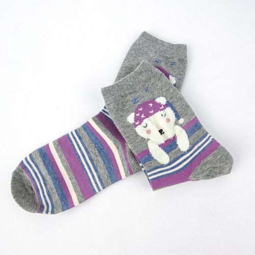 Носки "Полосатый мишка" (2 пары)