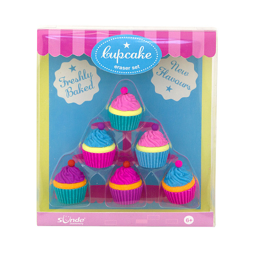 Набор ластиков "Капкейки"