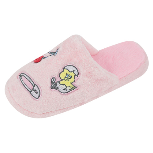 Тапочки "Kawaii patch" (розовые)