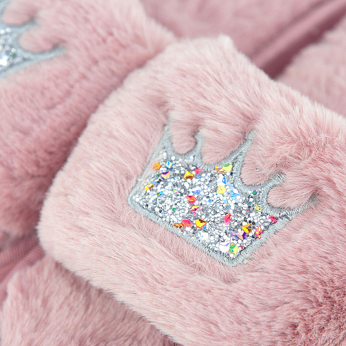 Тапочки "Корона" (розовая)