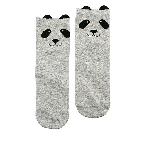 Носки "Панда" (серые)