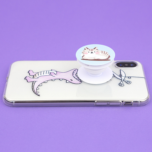 Держатель для телефона/попсокет "Cattish"