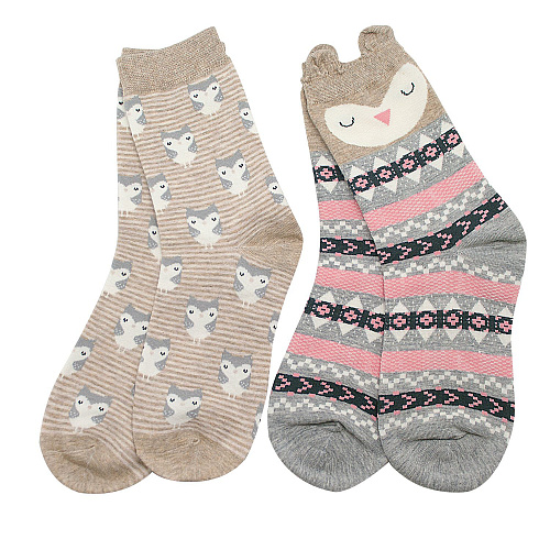 Носки "Совушки" (2 пары)