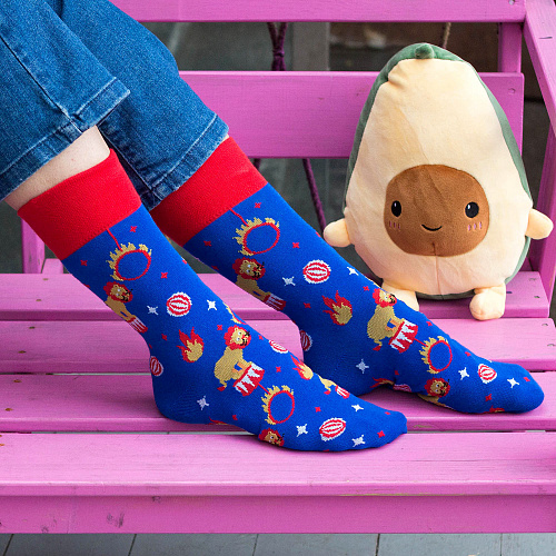 Носки "Львы на арене", разм.40-45