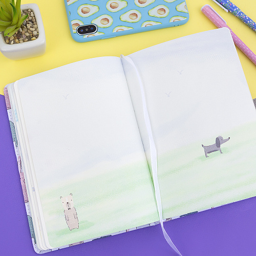 Ежедневник "Pastel. Llamas"