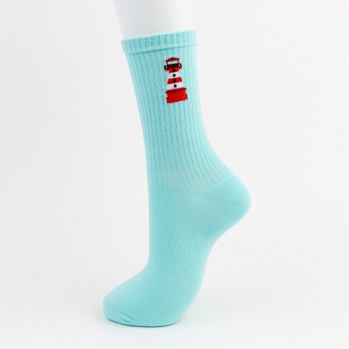 Носки "Путешествия" маяк, разм.40-45