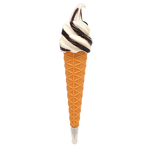 Ручка "Ice Cream" (черно-белая)