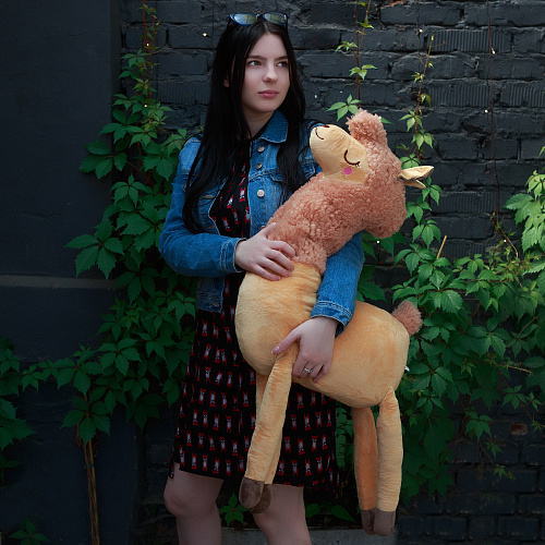 Игрушка-подушка "Лама"