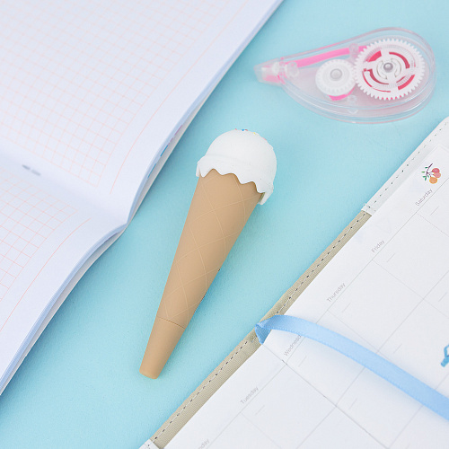 Ручка "Ice Cream cone" (белая)