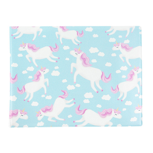 Обложка на зачетную книжку "Единорожки"