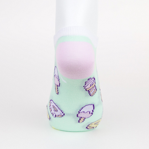 Носки короткие "Ice cream", разм.35-39