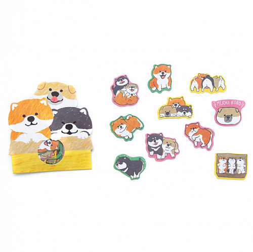 Набор наклеек "Dog" (3 собаки)