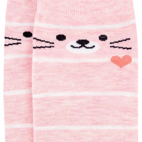 Носки "Зверушки" (розовые)