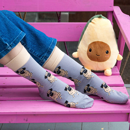 Носки "Пёсели", разм.40-45