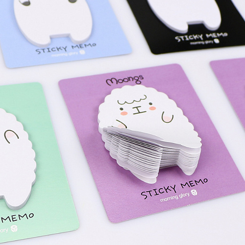 Стикеры для записей "Панда" (черный)