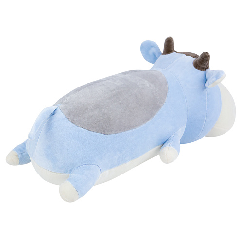 Игрушка-подушка "Бычок" (голубой) 50см