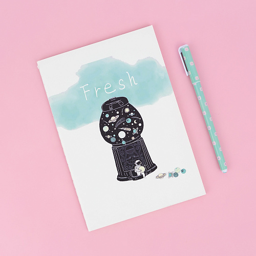 Тетрадь "Fresh" (космонавт)