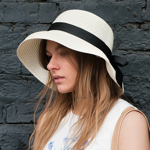 Шляпа "Emily" (белая)
