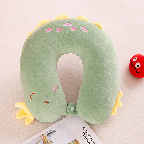 Подушка для путешествий "Дино" (зеленая)