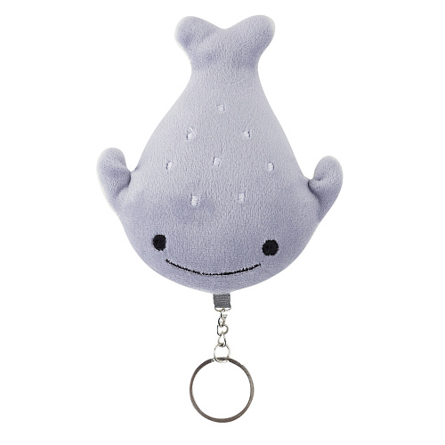 Брелок "Кит" (серый)