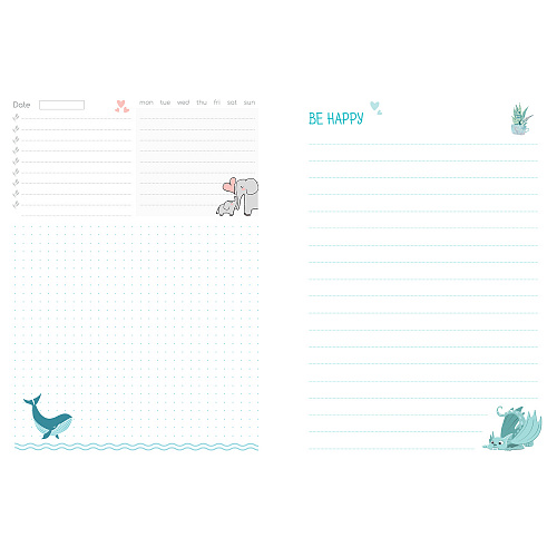 Ежедневник "Great planner" Гуси