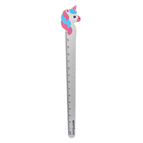 Линейка "Unicorn" (серая)