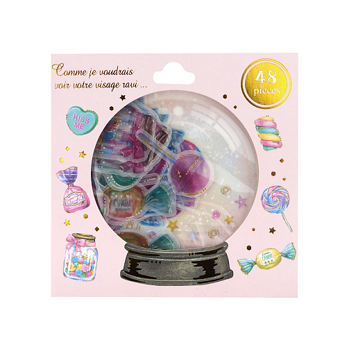 Набор наклеек "Magic ball Sweets"